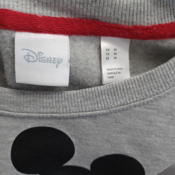 Disney Mickey Mouse Crop Long Sleeve Top - Picture 6 of 7
